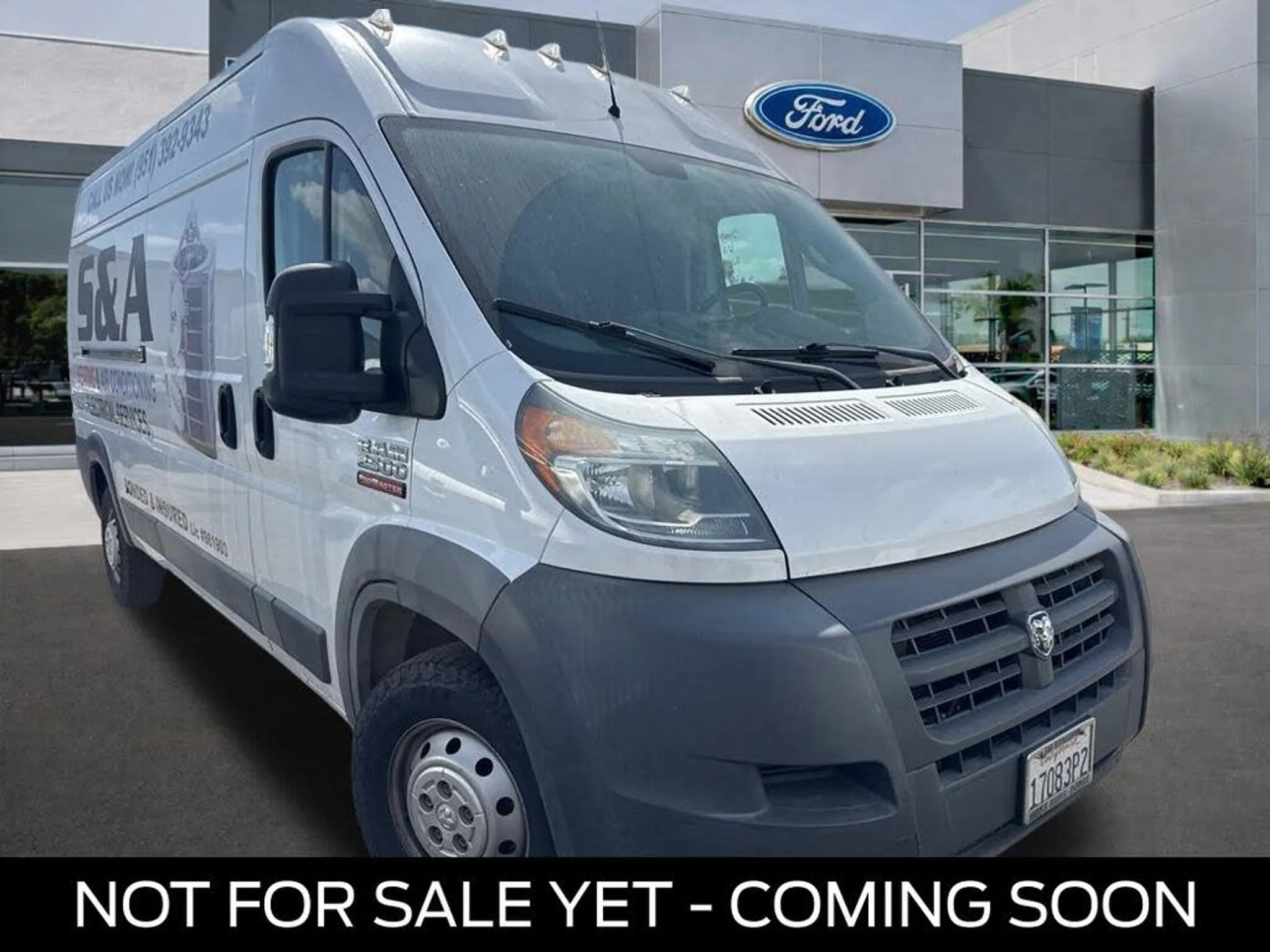 2018 RAM ProMaster 2500 2500 159 High Roof Cargo Van - Photo 1